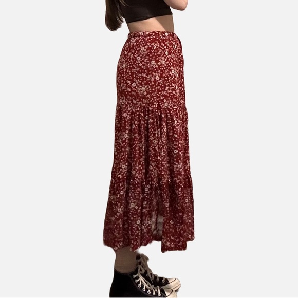 Long Floral Skirt - Picture 2 of 3